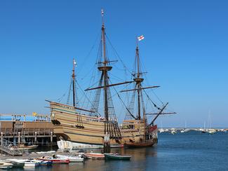Le Mayflower, du navire marchand au berceau...