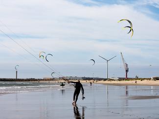 Les spots de kitesurf encore actifs en Europe