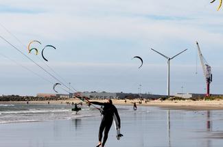 Les spots de kitesurf encore actifs en Europe