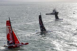 Transat Café L'Or : Les Ocean Fifty ouvrent le bal. Suite demain !