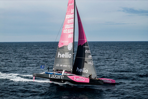 Transat Café L’Or : L’Ocean Fifty Lazare x Hellio chavire en Atlantique
