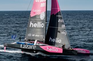 Transat Café L’Or : FLASH INFO – L’Ocean Fifty Lazare x Hellio chavire e...