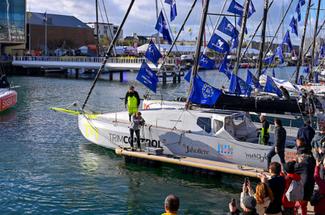 Transat Café L'Or :  les Class40 feront étape à La Corogne