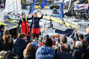 Transat Café L'Or : de l'émotion sur les pontons avant le grand départ