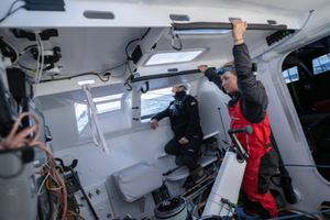 Transat Café L'Or : dans le bon wagon après une première nuit sans concession