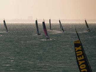 Transat Café L'Or : départ musclé et premières...