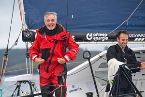Transat Café L'Or : étape à la Corogne en Class40