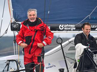 Transat Café L'Or : étape à la Corogne en Class40