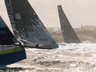 Transat Café L'Or : les Class40 sont repartis...