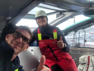 Transat Café L'Or : course poursuite dans...