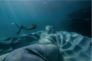 Ocean Gaia : la première sculpture sous-marine du Japon, entre art, science et mémoire vivante de la mer