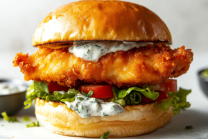 Le burger de poisson pané maison : croustillant, fondant et terriblement gourmand