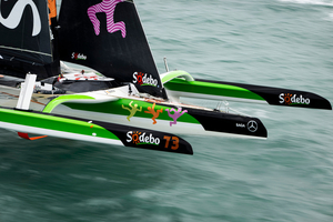 Transat Café L'Or : vivez en direct l'arrivée de Sodebo à Fort-de-France !