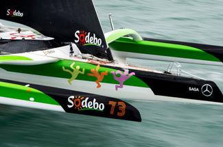 Transat Café L'Or : vivez en direct l'arrivée de Sodebo à Fort-de-France !