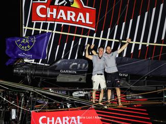 Transat Café L'Or : Jérémie Beyou et Morgan...