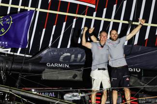 Transat Café L'Or : Jérémie Beyou et Morgan Lagravière s'imposent en IMO...
