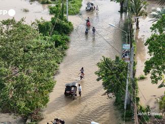 Philippines frappées par le super typhon...