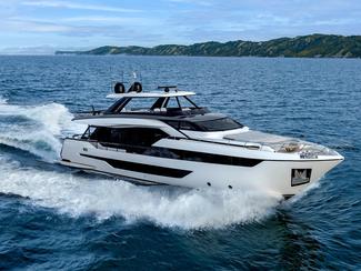 Ferretti Yachts 940 : élégance et confort sur...