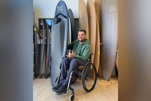 À Anglet, une planche de surf ouvre un nouvel horizon pour le handisport