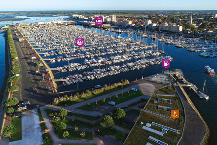 Le port d'Arcachon, port a l'honneur du Bloc Marine Atlantique et Bloc Cotier 2026 !
