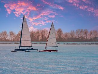 Ice sailing : la voile la plus rapide du monde...