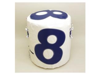Le pouf gonflable en voile recyclée de Voilensac