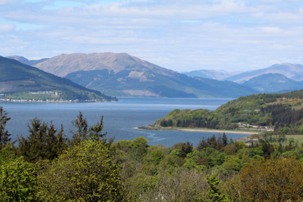 Lunderston Bay et the Firth of Clyde