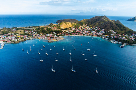 La baie des Saintes, Guadeloupe La baie des Saintes, Guadeloupe