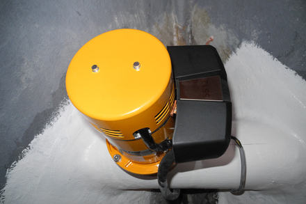 Propulseur Vetus moteur sur tunel