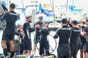 La reine de Thaïlande médaillée d'or en voile aux Jeux d'Asie du Sud-Est