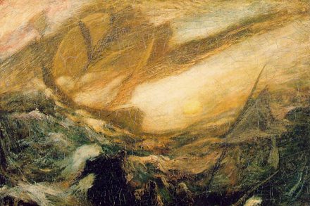 The Flying Dutchman by Albert Pinkham Ryder c.?1887