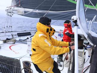 Trophée Jules Verne : plus d'un mois en mer...