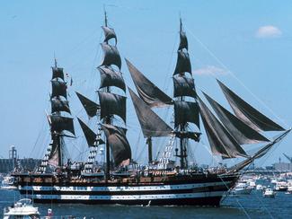 Amerigo Vespucci, l’école de la mer avant le...