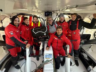 Trophée Jules Verne : Nouveau temps de...