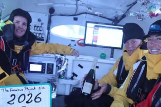 Trophée Jules Verne : The Famous Project face au point Nemo