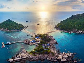 Koh Tao en janvier, soleil d’hiver et eaux...