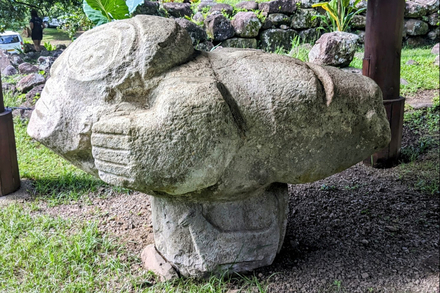 Le Tiki qui a tout declenche (Merci a Mathieu Dewulf)