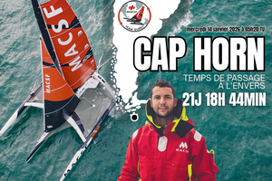 Guirec Soudée a passé le Cap Horn !