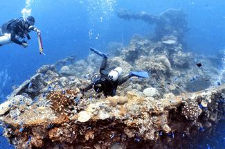 Le cimetière marin le plus grand du monde : le lagon de Truk