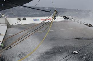 Trophée Jules Verne : arrivée sur la ligne lundi entre 13 et 16 heures p...