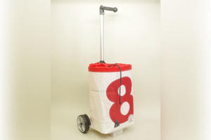 Voilensac, le sac en voile de bateau qui transforme le caddy Andersen Unus