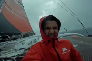 Guirec Soudée à bout de nerfs au jour 43 sur l’Ultim MACSF