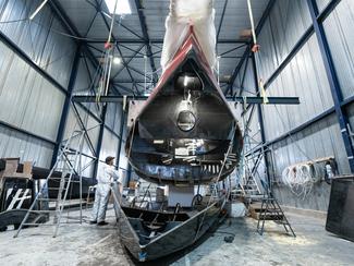 « On a l’impression que le bateau a été...