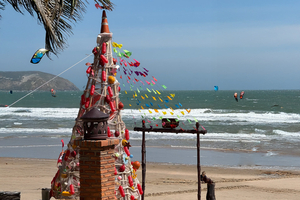 En février-mars, Mui Ne devient la capitale asiatique du kitesurf