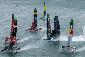 VIDÉO - Crash spectaculaire à Auckland, la Nouvelle-Zélande et la France contraintes à l’abandon au SailGP
