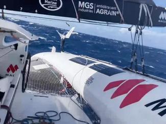 Guirec Soudée : 55ᵉ jour en mer, nouveau front...