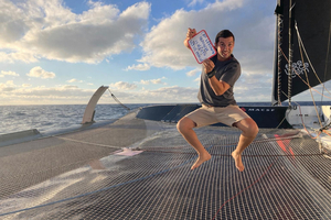 Guirec Soudée a franchi le cap Leeuwin, une première historique