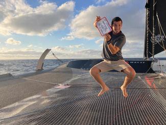 Guirec Soudée a franchi le cap Leeuwin, une...