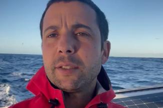 Guirec Soudée : tension à l'approche du cap de Bonne Espérance