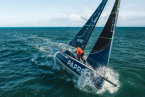 Figaro Paprec : Yoann Richomme débute avec la Solo Guy Cotten, 1ère course en solitaire